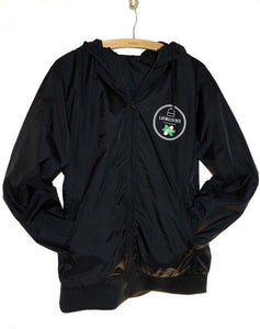 Windbreaker mit skate-aid schwarz & rosa